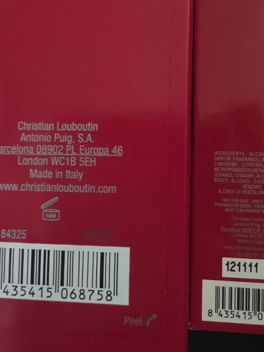 Christian Louboutin Red Fragrance & Beauty Box Set - Picture 10 of 10